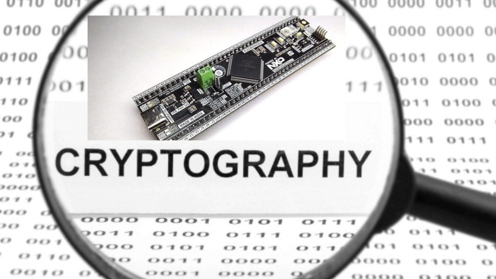 Cryptography in ElecronicsV2 board