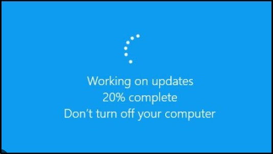 Windows Update Screen