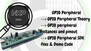 GPIO Peripheral of S32K144 MCU