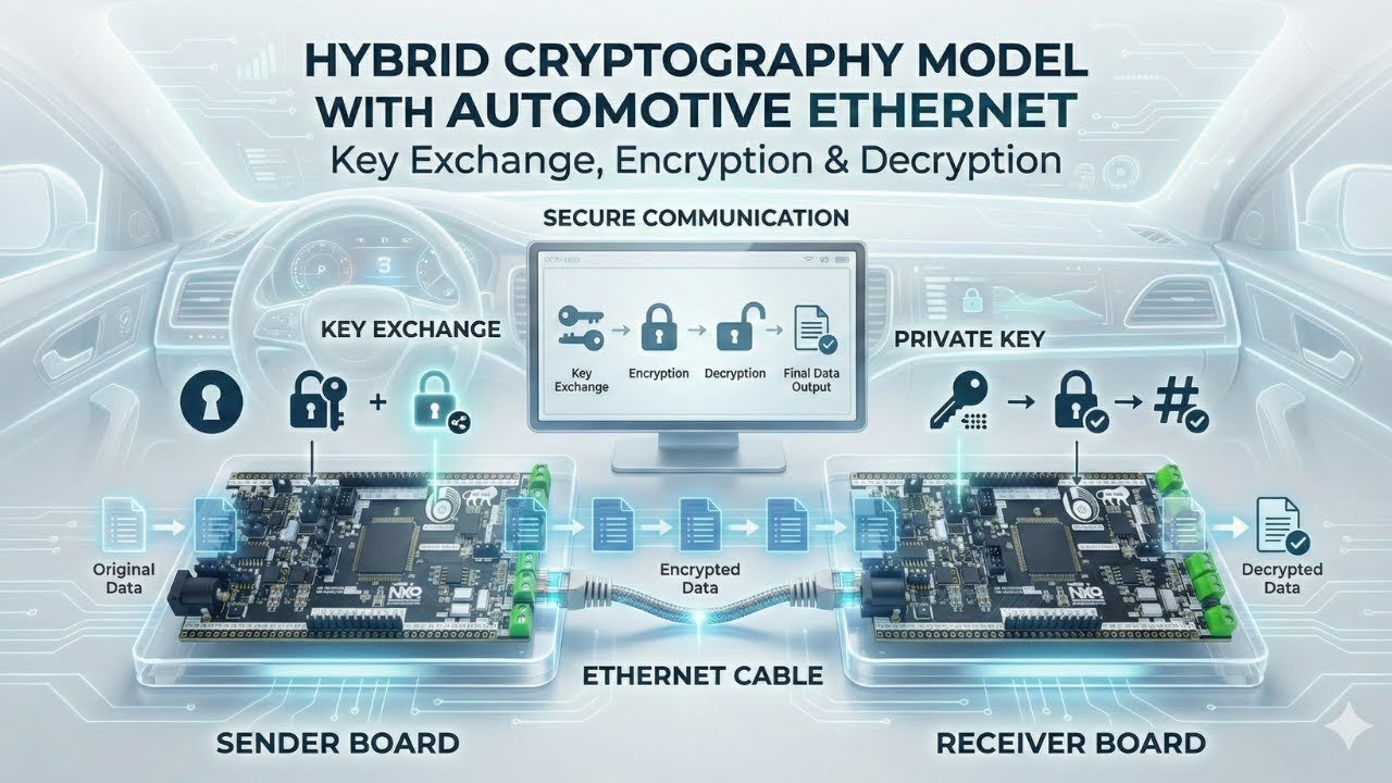 𝐇𝐲𝐛𝐫𝐢𝐝 𝐂𝐫𝐲𝐩𝐭𝐨𝐠𝐫𝐚𝐩𝐡𝐲 𝐨𝐧 𝐍𝐗𝐏 𝐒𝟑𝟐𝐊𝟑𝟒𝟒 | 𝐒𝐞𝐜𝐮𝐫𝐞 𝐊𝐞𝐲 𝐄𝐱𝐜𝐡𝐚𝐧𝐠𝐞 𝐃𝐞𝐦𝐨 𝐨𝐧 𝐀𝐮𝐭𝐨𝐁𝐨𝐚𝐫𝐝 𝐕𝟏